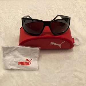 Puma Gills 125mm Black Unisex Sunglasses